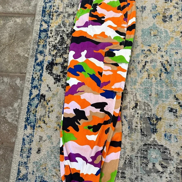 Forever 21 Women’s Colorful Denim Joggers Size S Waist Approx 28”‎ - Picture 6 of 8